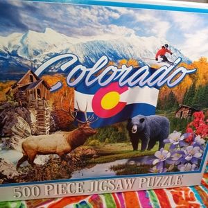 500 piece puzzles. 7 each